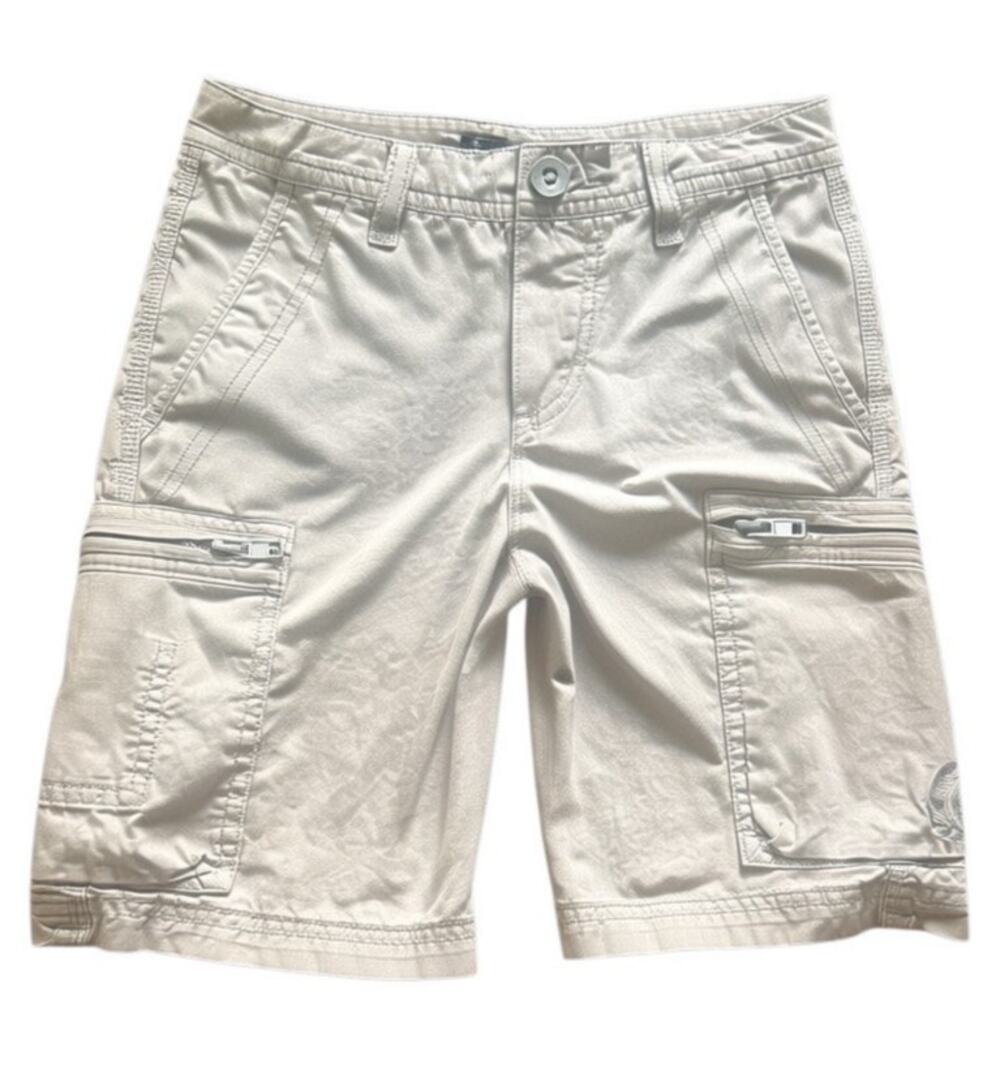 Quiksilver Boys Khaki Cargo Shorts - 22